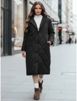 Kurtka zimowa damska WARMISSA pikowana czarna FashionStreet TY4916z Kurtka zimowa damska WARMISSA pikowana czarna FashionStreet TY4916z