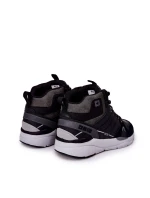 Wysokie Sportowe Męskie Buty Big Star II174223 Czarne
