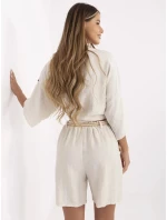 Šortky MI SN 6620.72P svetlo béžové