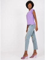 Tričko RV TS 4833.67P fialové