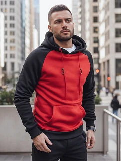 FashionStreet červená pánska mikina BX5491