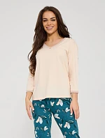 Pyžamo Cornette 1107/506 Ester 3/4 3XL–5XL Pyžamo Cornette 1107/506 Ester 3/4 3XL–5XL