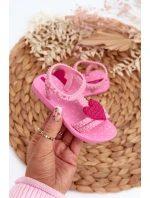Sandałki Dziecięce Z Sercem 81997 Ipanema My First Baby Różowe