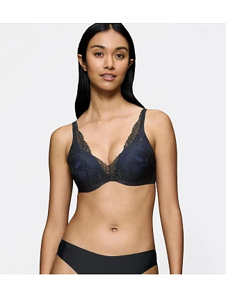 BODY MAKE-UP ILLUSION LACE - Pohodlná podprsenka s 3D kosticami Triumph