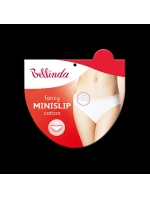 Dámske nohavičky s čipkou FANCY COTTON Minislip - Bellinda - čierna Dámske nohavičky s čipkou FANCY COTTON Minislip - Bellinda - čierna