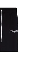 Champion Dámske nohavice s rebrovanými manžetami Black 118256 KK001 Women's