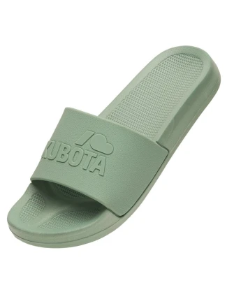 Žabky do bazéna Kubota basic plain pastelovo zelená K25SS-101-001-17-1