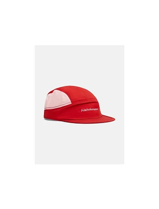 Čiapka PEAK PERFORMANCE Trail Cap, červená Čiapka PEAK PERFORMANCE Trail Cap, červená