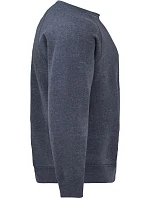 Fruit of the Loom Classic Raglan Sweat – raglánová mikina 16.2216, vintage melírovaná, tmavomodrá Fruit of the Loom Classic Raglan Sweat – raglánová mikina 16.2216, vintage melírovaná, tmavomodrá