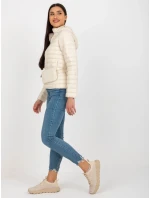 Dámska bunda NM KR D2 3880 .99P svetlo béžová - FPrice