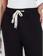 Dámske tepláky Butter Wide Leg LOOSIS black FashionStreet UY2401