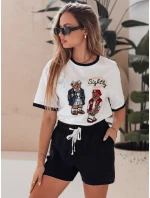 Dámske šortky NOT TOMORROW black FashionStreet SY0445 Dámske šortky NOT TOMORROW black FashionStreet SY0445