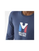 MILLET M Chamonix Tri Ts Ls tričko námornícka modrá pánske MILLET M Chamonix Tri Ts Ls tričko námornícka modrá pánske