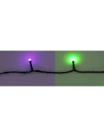 VIANOČNÝ STROMČEK SVETELNÁ REŤAZ 96 LED RGB S DIAĽKOVÝM OVLÁDANÍM