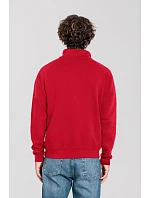 Fruit of the Loom Iconic Premium Zip Neck Sweat Ťažká mikina s 1/4 zipsom 16.2288 červená Fruit of the Loom Iconic Premium Zip Neck Sweat Ťažká mikina s 1/4 zipsom 16.2288 červená