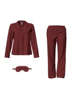 Dámske pyžamo QS6551E XKG bordová - Calvin Klein Dámske pyžamo QS6551E XKG bordová - Calvin Klein