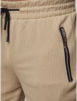Pánske cargo nohavice khaki FashionStreet UX4464