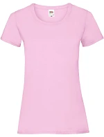 Fruit of the Loom Lady-Fit Valueweight T Dámske tričko 16.1372 svetloružové