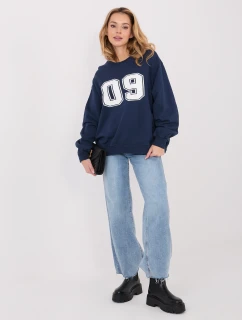 WT BL mikina A1267 1.66 tmavomodrá