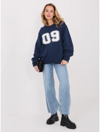 WT BL mikina A1267 1.66 tmavomodrá