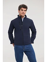 Russell Athletic 140M Pánska 3-vrstvová softshellová bunda 10.140M titanium Russell Athletic 140M Pánska 3-vrstvová softshellová bunda 10.140M titanium