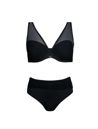 Dámske dvojdielne plavky Fashion 38 S730V38 Black - Self