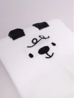 YOCLUB SKA-0178 Dievčenské vyšívané ponožky 35-38