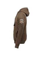 Geographic Norway Gymclass DB 054 M WW2487H/GN-Brown Mikina