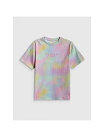 Dievčenské tričko s potlačou 4F 4FJRSS26TTSHF3826-90A