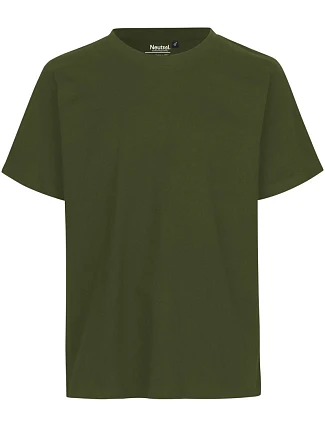 Neutral O 60002 Unisex tričko z bio bavlny 77.6002 vojenská farba Neutral O 60002 Unisex tričko z bio bavlny 77.6002 vojenská farba