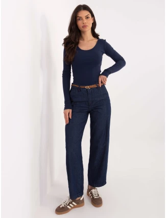 Nohavice D80038BB62630D311 navy blue