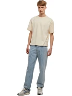 Build your Brand BY 439 Pánske hrubé tričko „Cropped Oversize“ 56.0439 biele