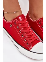 Trampki Damskie Niskie Big Star DD274A234 Czerwone