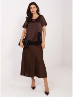 Blúzka MI BZ 3297.28 hnedá