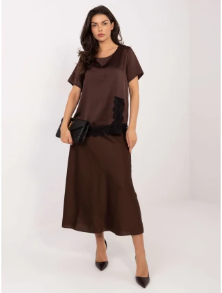Blúzka MI BZ 3297.28 hnedá