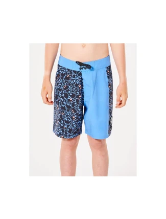 Boardshorts RIP CURL Mirage Head Noise-Boy - modré Boardshorts RIP CURL Mirage Head Noise-Boy - modré