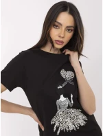 Blúzka CLM BZ 1702.89 čierna