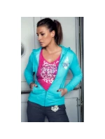 Dámske dlhé nohavice LEONE LW1008/S16 tmavomodré "S"