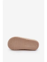 Ľahké penové detské papuče Big Star NN374559 beige