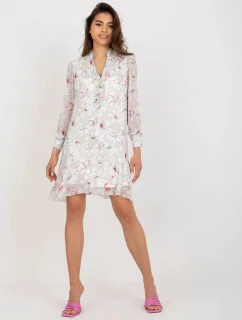 Dámske šaty NU SK 289.88P svetlo šedé - Nuansy