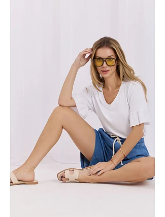 Šortky model 228177 Taliansko Moda