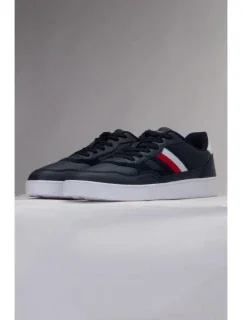 Tommy Hilfiger Court Cupsole Retro Lth Stripes M FM0FM04828 DW5 obuv