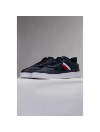 Tommy Hilfiger Court Cupsole Retro Lth Stripes M FM0FM04828 DW5 obuv