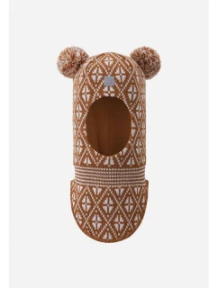 Reima Balaclava Kuuraan Cinnamon brown Toddler Jr Balaclava Balaclava 5300214A-1491