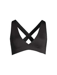 Plavková podprsenka CASALL V-Neck Crossback Bikini Top, čierna
