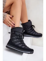 Śniegowce Damskie Progress PROGJ-20-02 Czarne