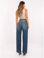 Nohavice D80018BB62456D285 tmavomodré