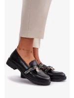 Dámske mokasíny s S.Barski Black