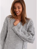 BA SW 8047 jumper.92P sivá