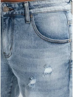Pánske modré džínsové šortky FashionStreet SX2561